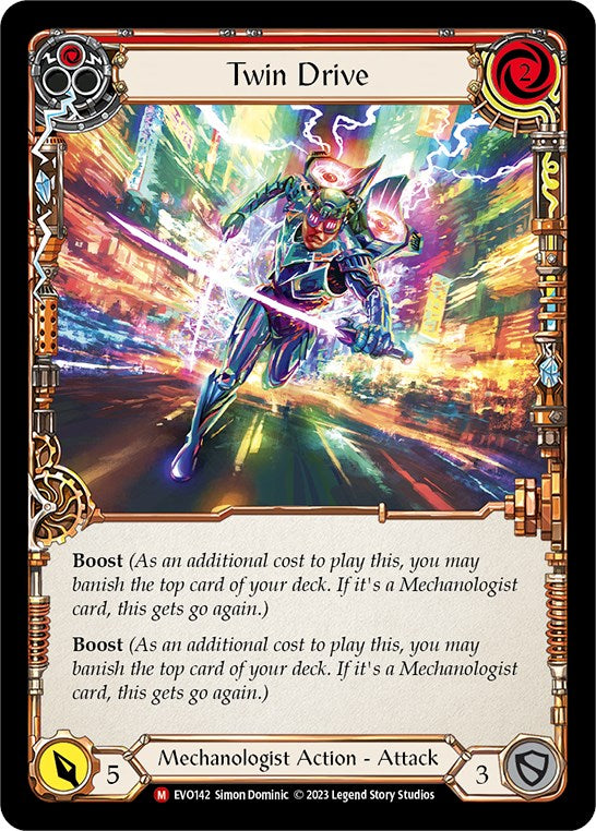 Twin Drive [EVO142] (Bright Lights)  Rainbow Foil | Gamers Paradise