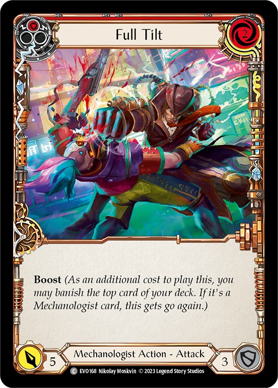 Full Tilt (Red) [EVO168] (Bright Lights)  Rainbow Foil | Gamers Paradise