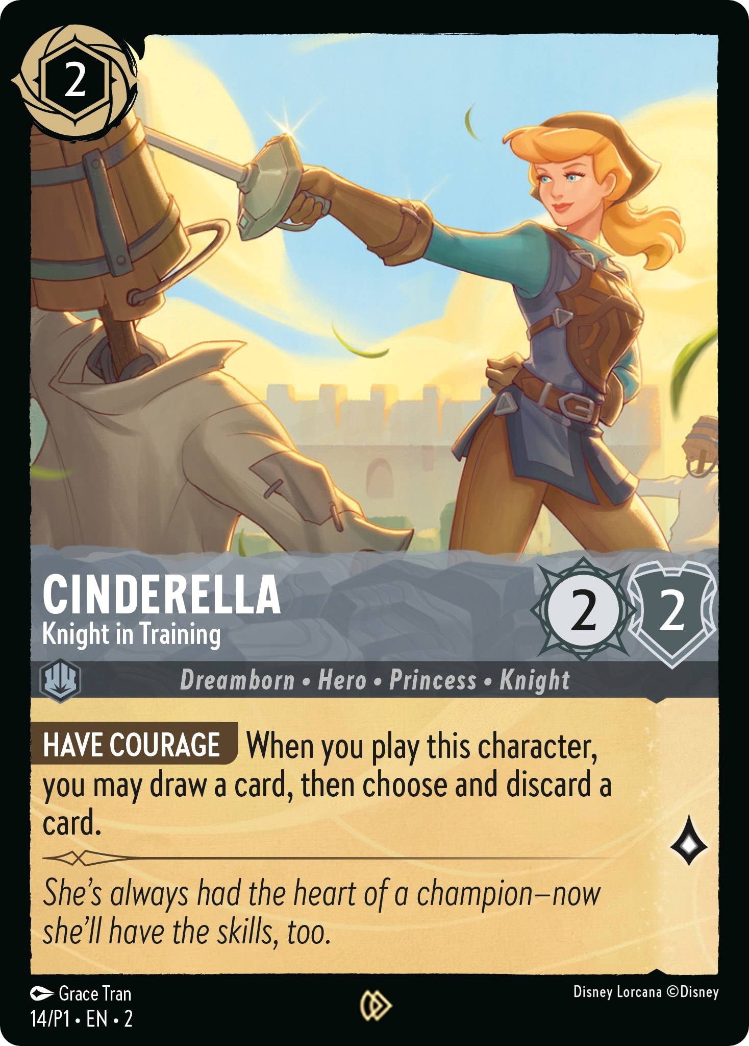 Cinderella - Knight in Training (14) [Promo Cards] | Gamers Paradise