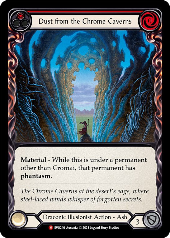 Dust from the Chrome Caverns [EVO246] (Bright Lights)  Rainbow Foil | Gamers Paradise