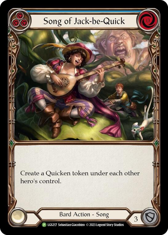 Song of Jack-be-Quick [LGS217] (Promo)  Rainbow Foil | Gamers Paradise