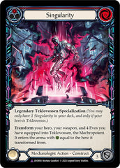 Singularity // Teklovossen, the Mechropotent (Cold Foil Marvel) [EVO010] (Bright Lights)  Cold Foil | Gamers Paradise