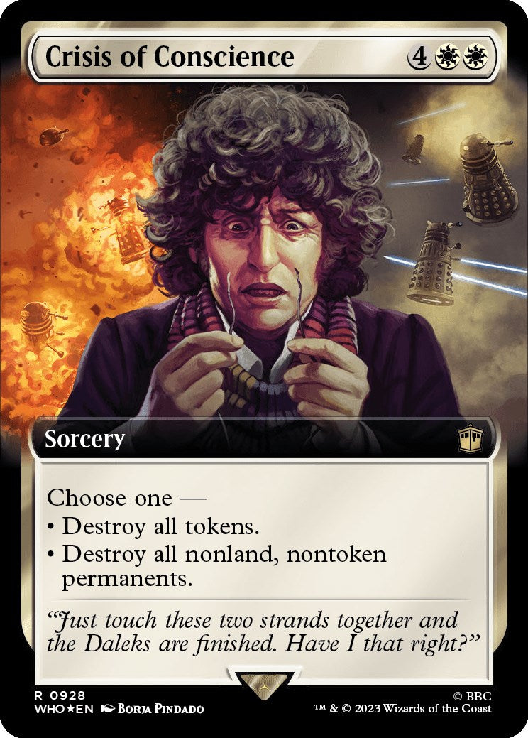 Crisis of Conscience (Extended Art) (Surge Foil) [Doctor Who] | Gamers Paradise