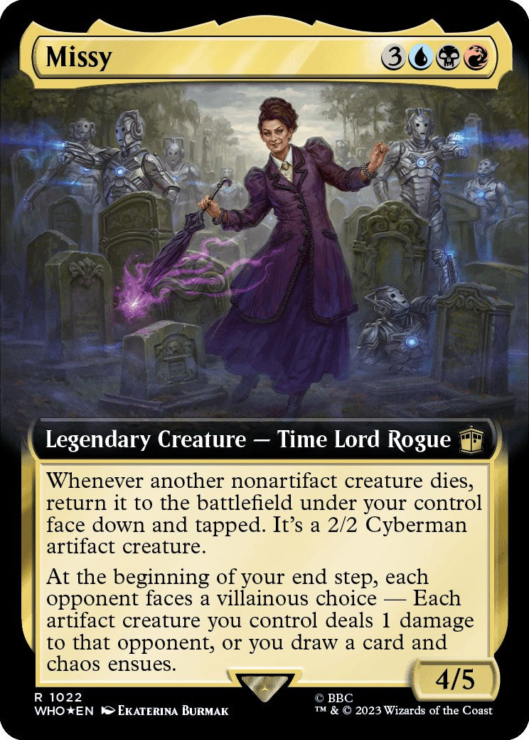Missy (Extended Art) (Surge Foil) [Doctor Who] | Gamers Paradise