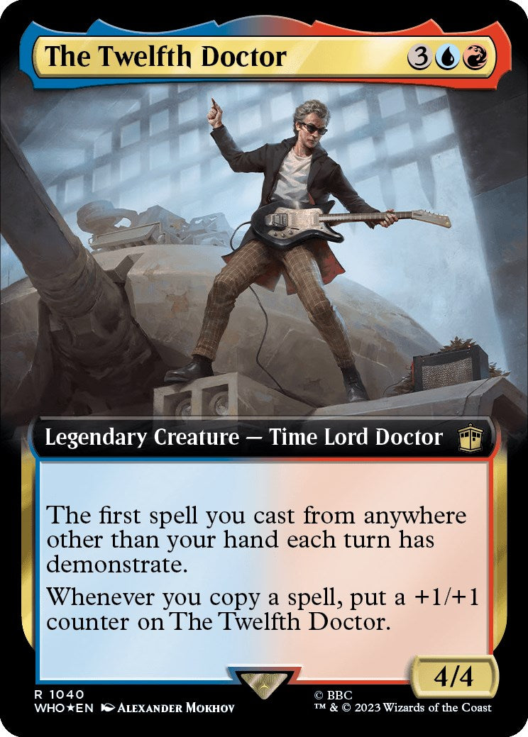 The Twelfth Doctor (Extended Art) (Surge Foil) [Doctor Who] | Gamers Paradise