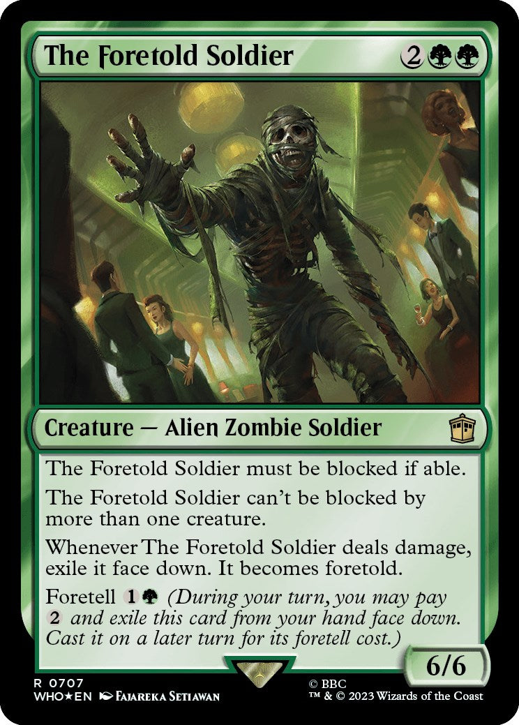 The Foretold Soldier (Surge Foil) [Doctor Who] | Gamers Paradise