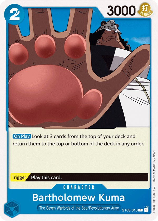 Bartholomew Kuma [Starter Deck: The Seven Warlords of The Sea] | Gamers Paradise