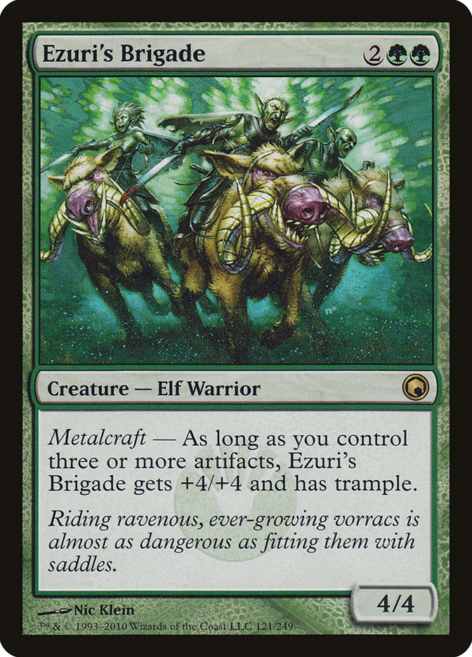 Ezuri's Brigade [Scars of Mirrodin] | Gamers Paradise