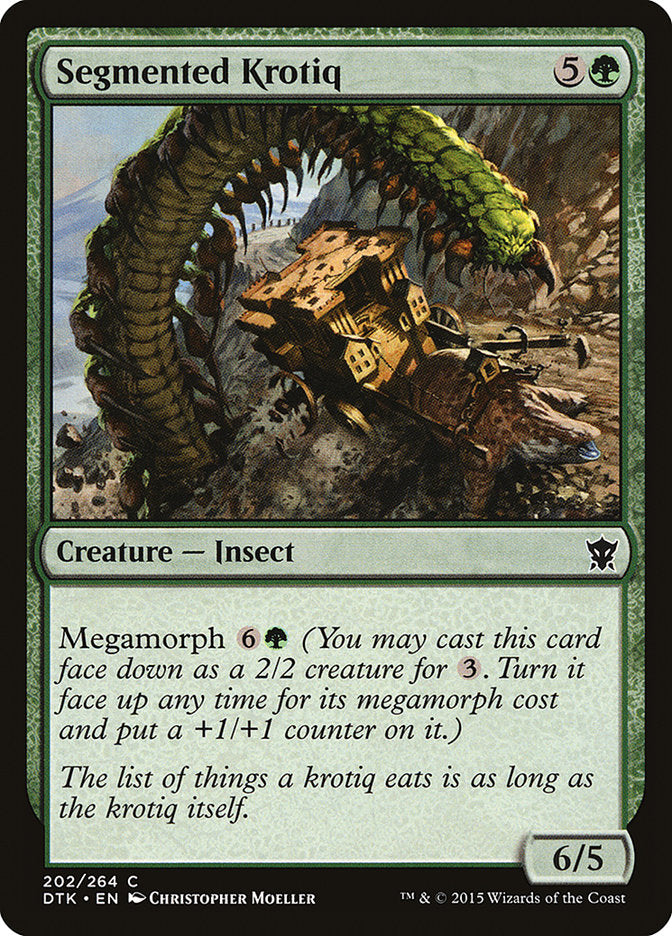 Segmented Krotiq [Dragons of Tarkir] | Gamers Paradise