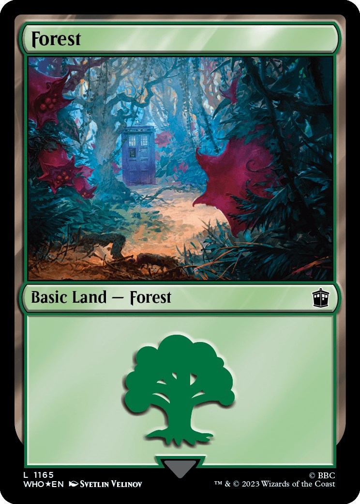 Forest (1165) (Surge Foil) [Doctor Who] | Gamers Paradise