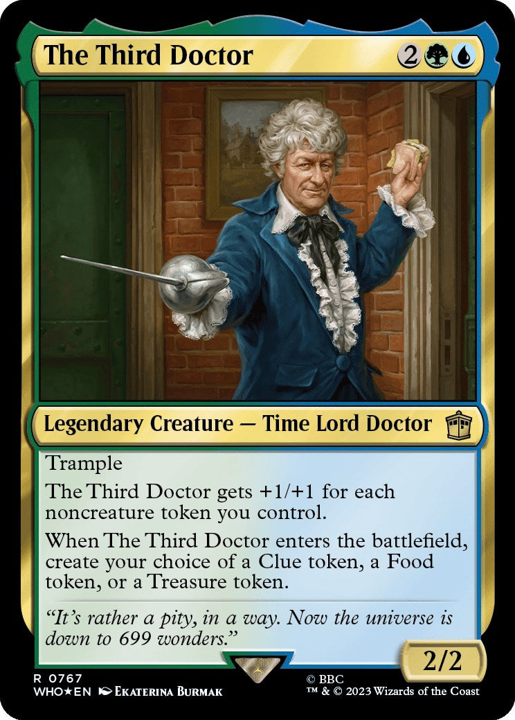 The Third Doctor (Surge Foil) [Doctor Who] | Gamers Paradise
