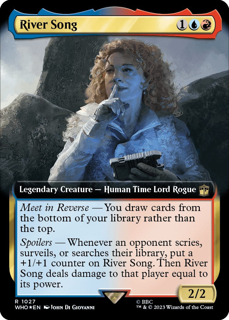 River Song (Extended Art) (Surge Foil) [Doctor Who] | Gamers Paradise