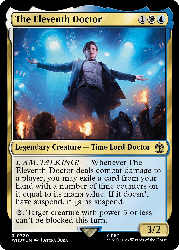 The Eleventh Doctor (Surge Foil) [Doctor Who] | Gamers Paradise