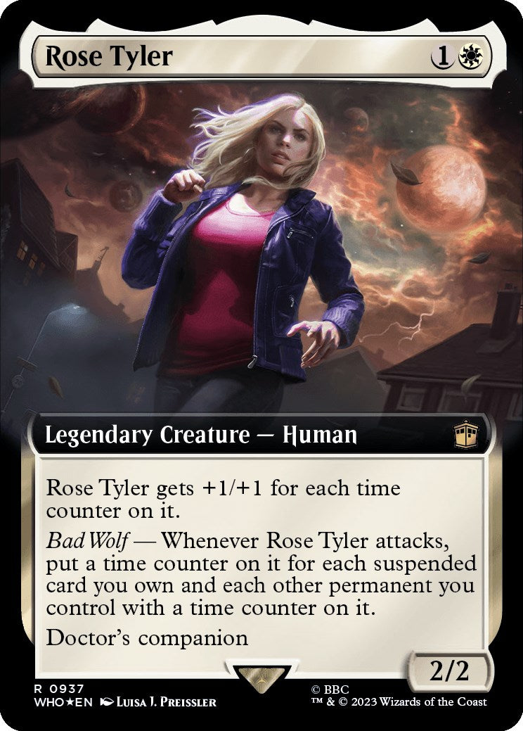 Rose Tyler (Extended Art) (Surge Foil) [Doctor Who] | Gamers Paradise