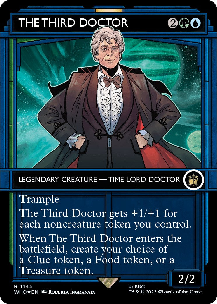 The Third Doctor (Showcase) (Surge Foil) [Doctor Who] | Gamers Paradise