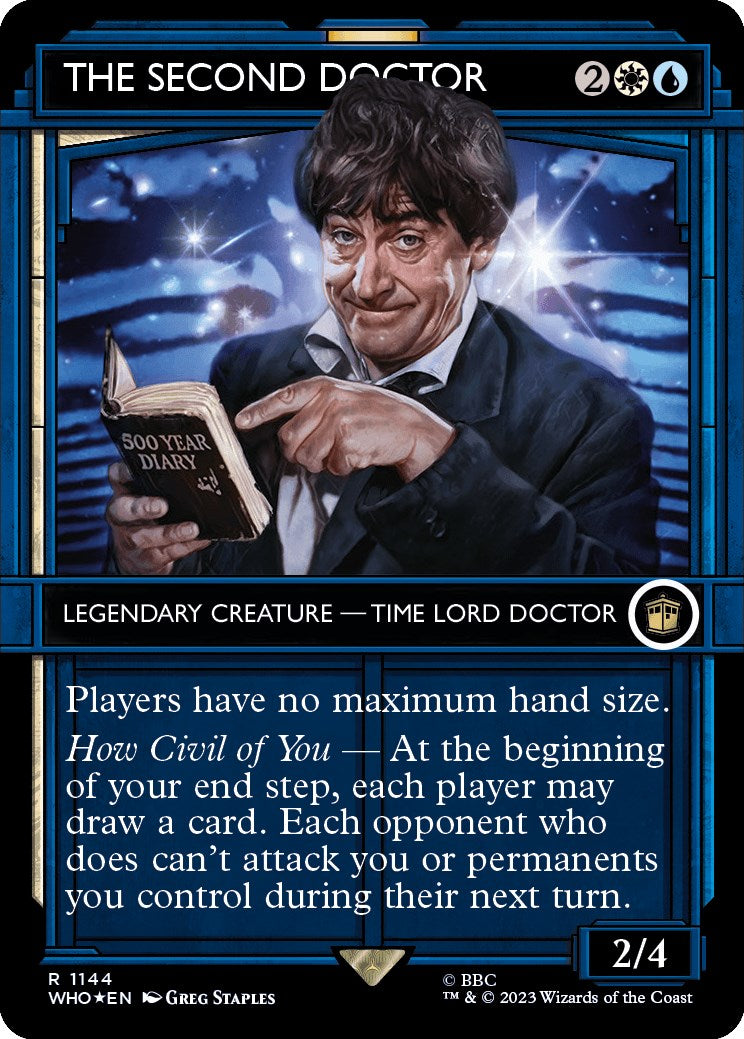 The Second Doctor (Showcase) (Surge Foil) [Doctor Who] | Gamers Paradise