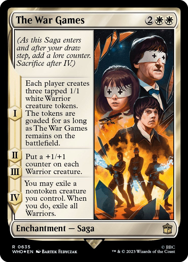 The War Games (Surge Foil) [Doctor Who] | Gamers Paradise