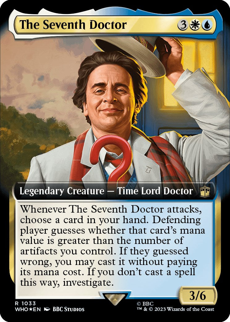 The Seventh Doctor (Extended Art) (Surge Foil) [Doctor Who] | Gamers Paradise
