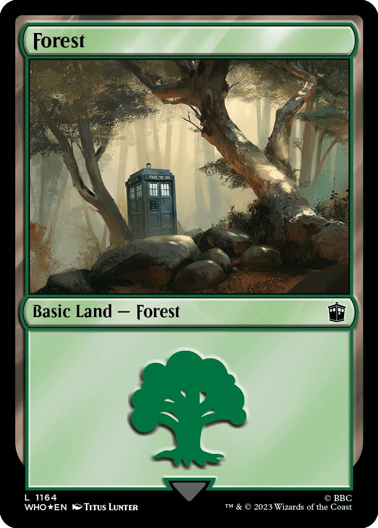 Forest (1164) (Surge Foil) [Doctor Who] | Gamers Paradise