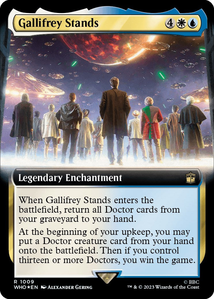 Gallifrey Stands (Extended Art) (Surge Foil) [Doctor Who] | Gamers Paradise