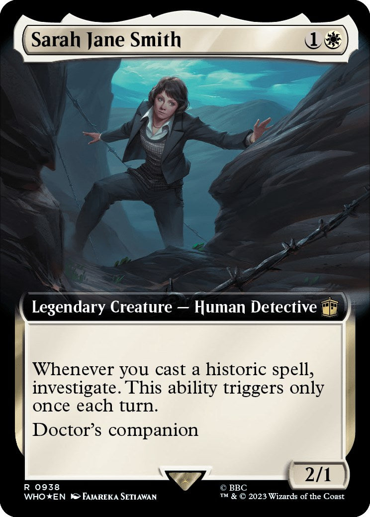Sarah Jane Smith (Extended Art) (Surge Foil) [Doctor Who] | Gamers Paradise