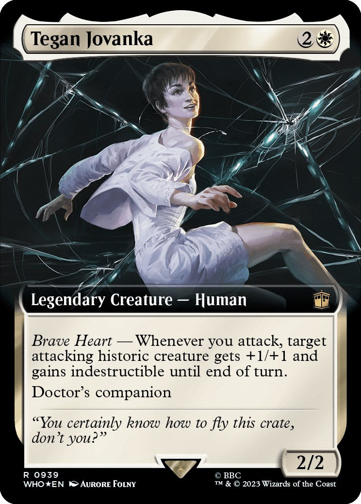 Tegan Jovanka (Extended Art) (Surge Foil) [Doctor Who] | Gamers Paradise