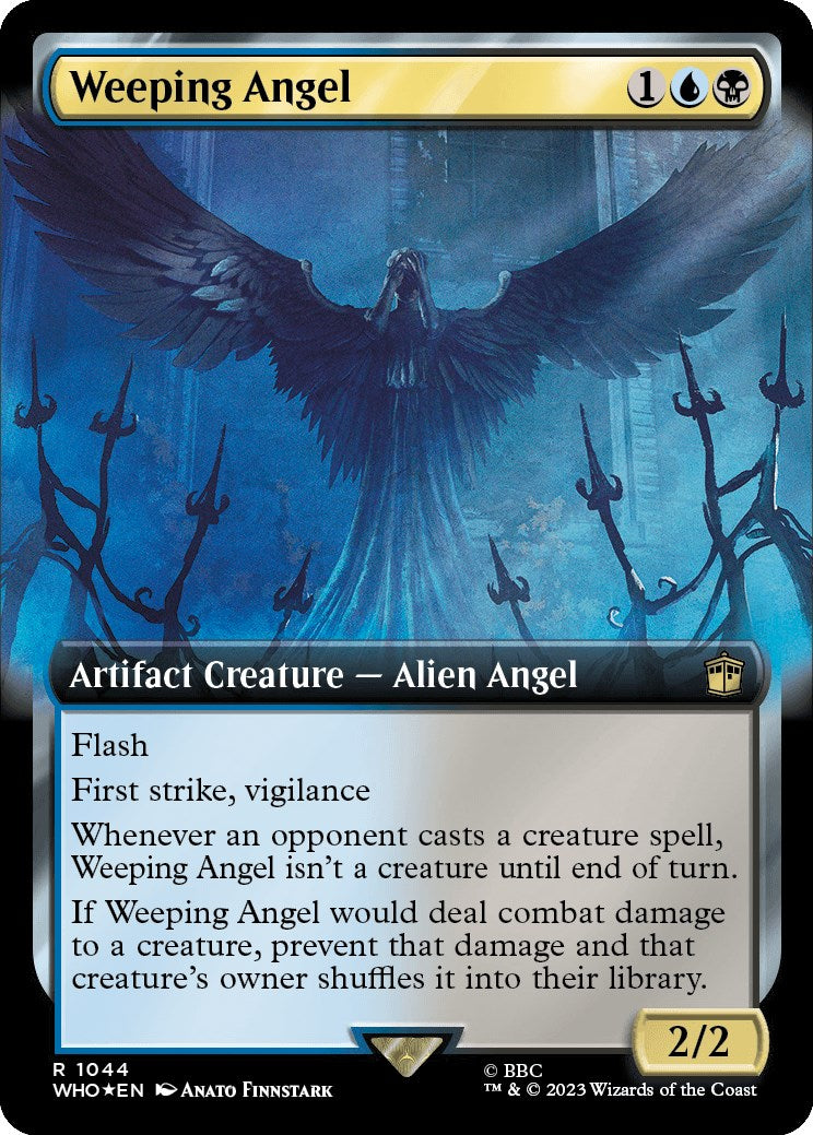 Weeping Angel (Extended Art) (Surge Foil) [Doctor Who] | Gamers Paradise