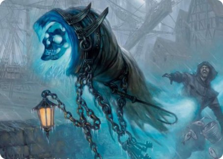 Nebelgast Intruder Art Card [Innistrad: Midnight Hunt Art Series] | Gamers Paradise