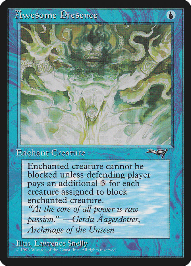 Awesome Presence (Creature Facing) [Alliances] | Gamers Paradise