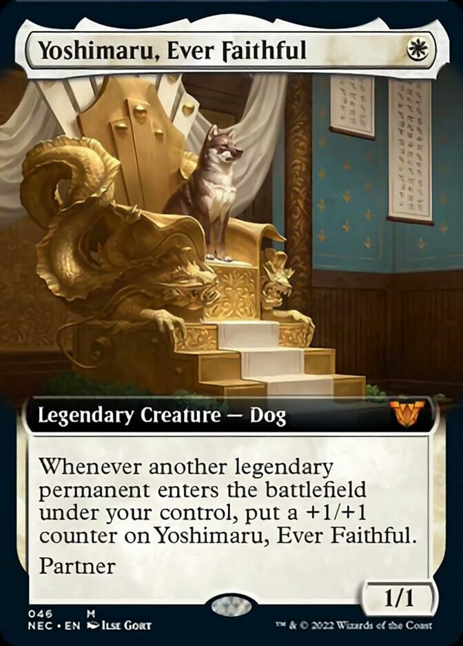Yoshimaru, Ever Faithful (Extended Art) [Kamigawa: Neon Dynasty Commander] | Gamers Paradise