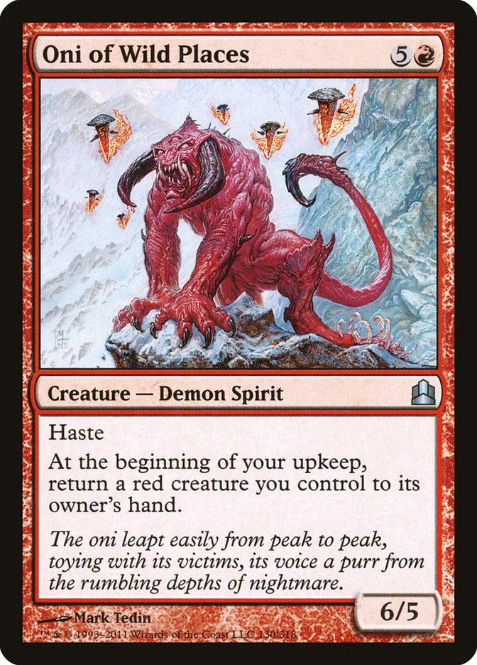 Oni of Wild Places [Commander 2011] | Gamers Paradise