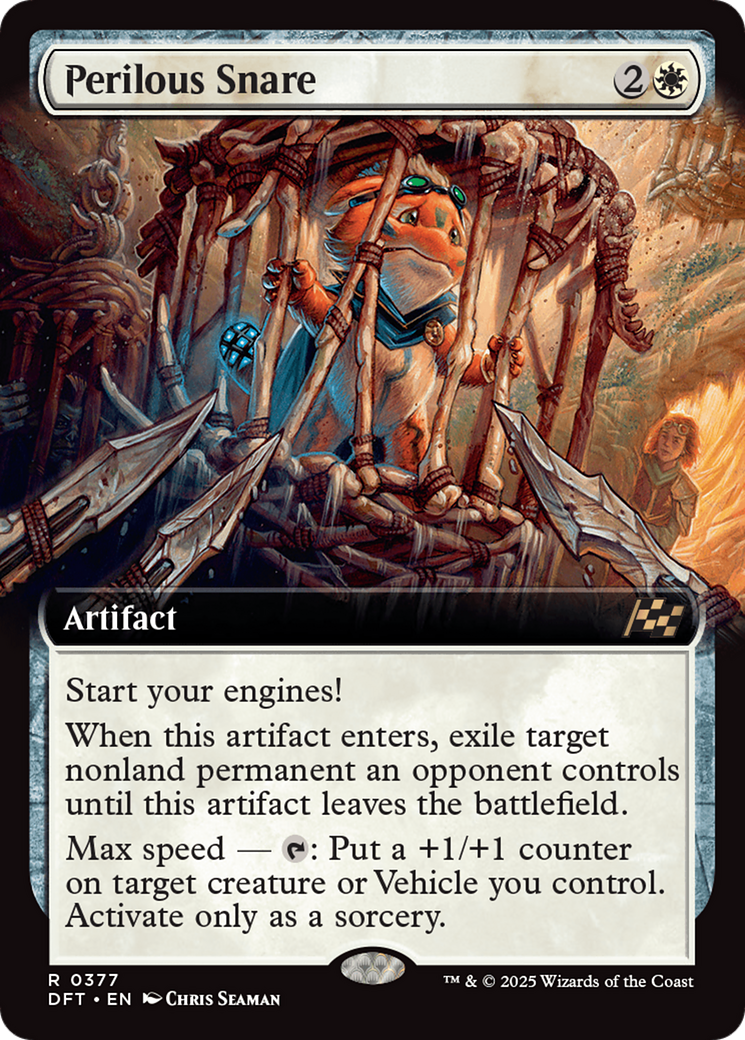 Perilous Snare (Extended Art) [Aetherdrift] | Gamers Paradise