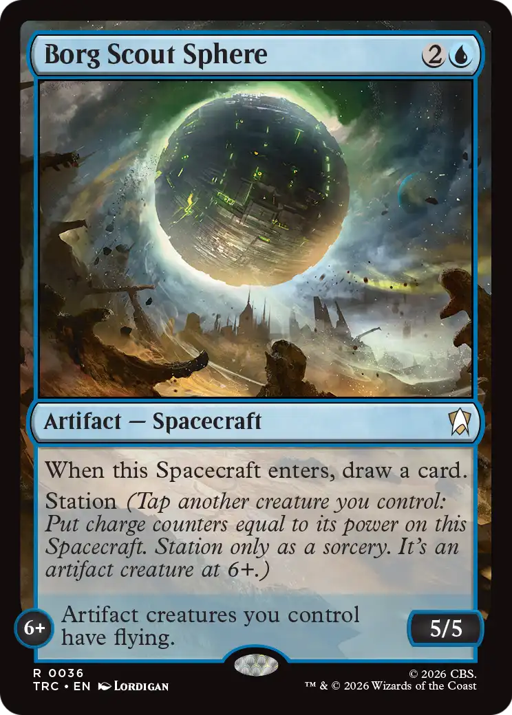 Borg Scout Sphere [Star Trek Commander] | Gamers Paradise