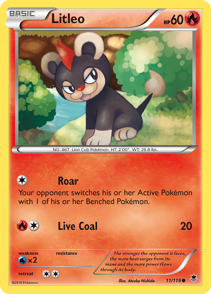 Litleo (11/119) [XY: Phantom Forces] | Gamers Paradise