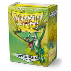 Dragon Shield: Standard 100ct Sleeves - Apple Green (Matte) | Gamers Paradise