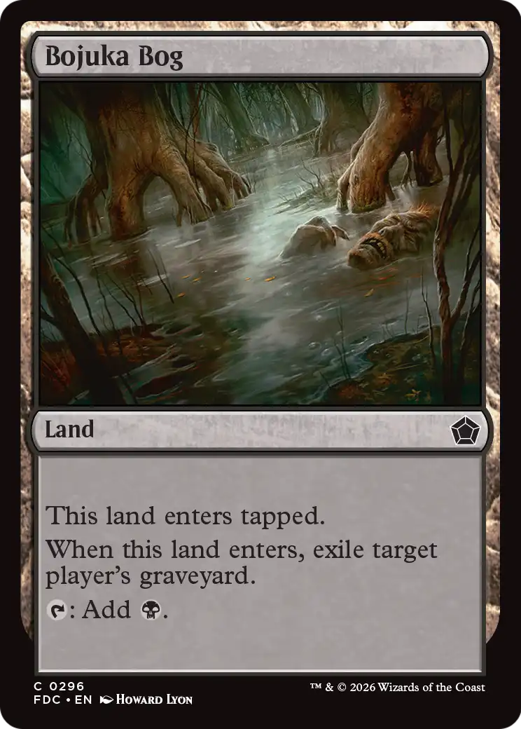 Bojuka Bog [Foundations Commander] | Gamers Paradise