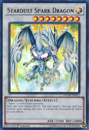 Stardust Spark Dragon [DUDE-EN012] Ultra Rare | Gamers Paradise