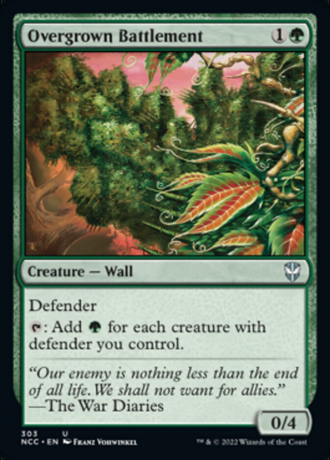 Overgrown Battlement [Streets of New Capenna Commander] | Gamers Paradise