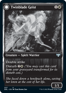 Twinblade Geist // Twinblade Invocation [Innistrad: Double Feature] | Gamers Paradise