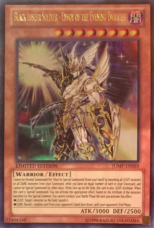 Black Luster Soldier - Envoy of the Evening Twilight [JUMP-EN069] Ultra Rare | Gamers Paradise