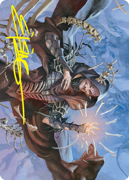 Valentin, Dean of the Vein Art Card (Gold-Stamped Signature) [Strixhaven: School of Mages Art Series] | Gamers Paradise