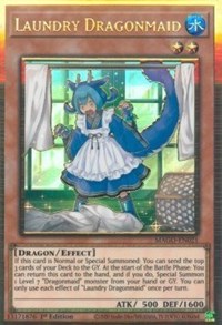 Laundry Dragonmaid [MAGO-EN021] Gold Rare | Gamers Paradise