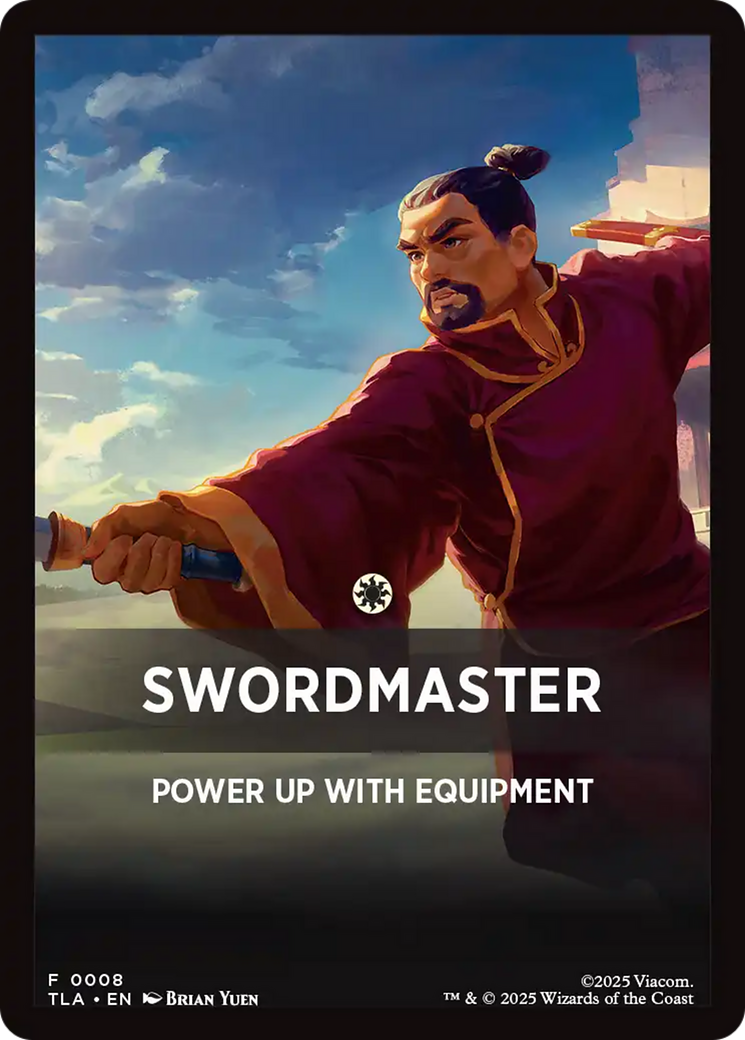 Swordmaster Theme Card [Avatar: The Last Airbender Tokens] | Gamers Paradise