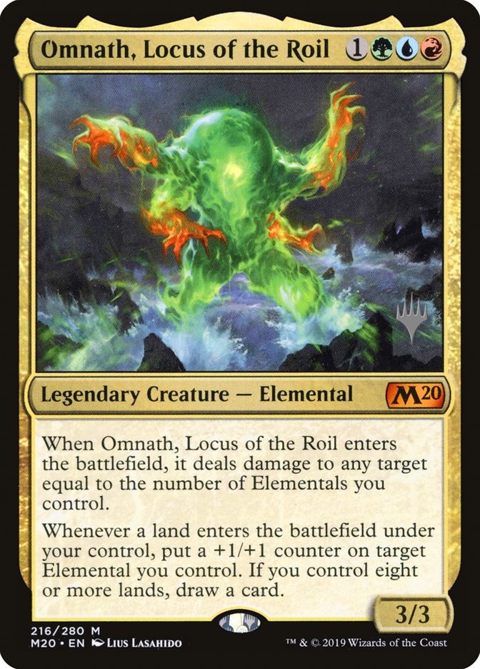 Omnath, Locus of the Roil (Promo Pack) [Core Set 2020 Promos] | Gamers Paradise