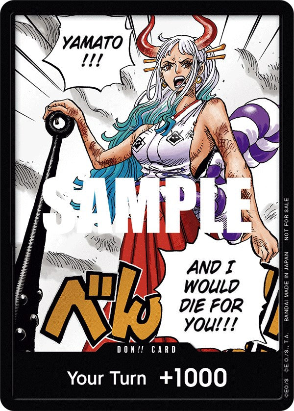 DON!! Card (Yamato) (1st Anniversary DON!! Card Pack) [One Piece Promotion Cards] | Gamers Paradise