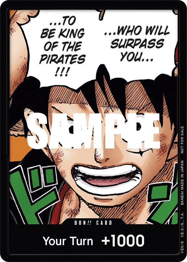 DON!! Card (Monkey.D.Luffy) (1st Anniversary DON!! Card Pack) [One Piece Promotion Cards] | Gamers Paradise