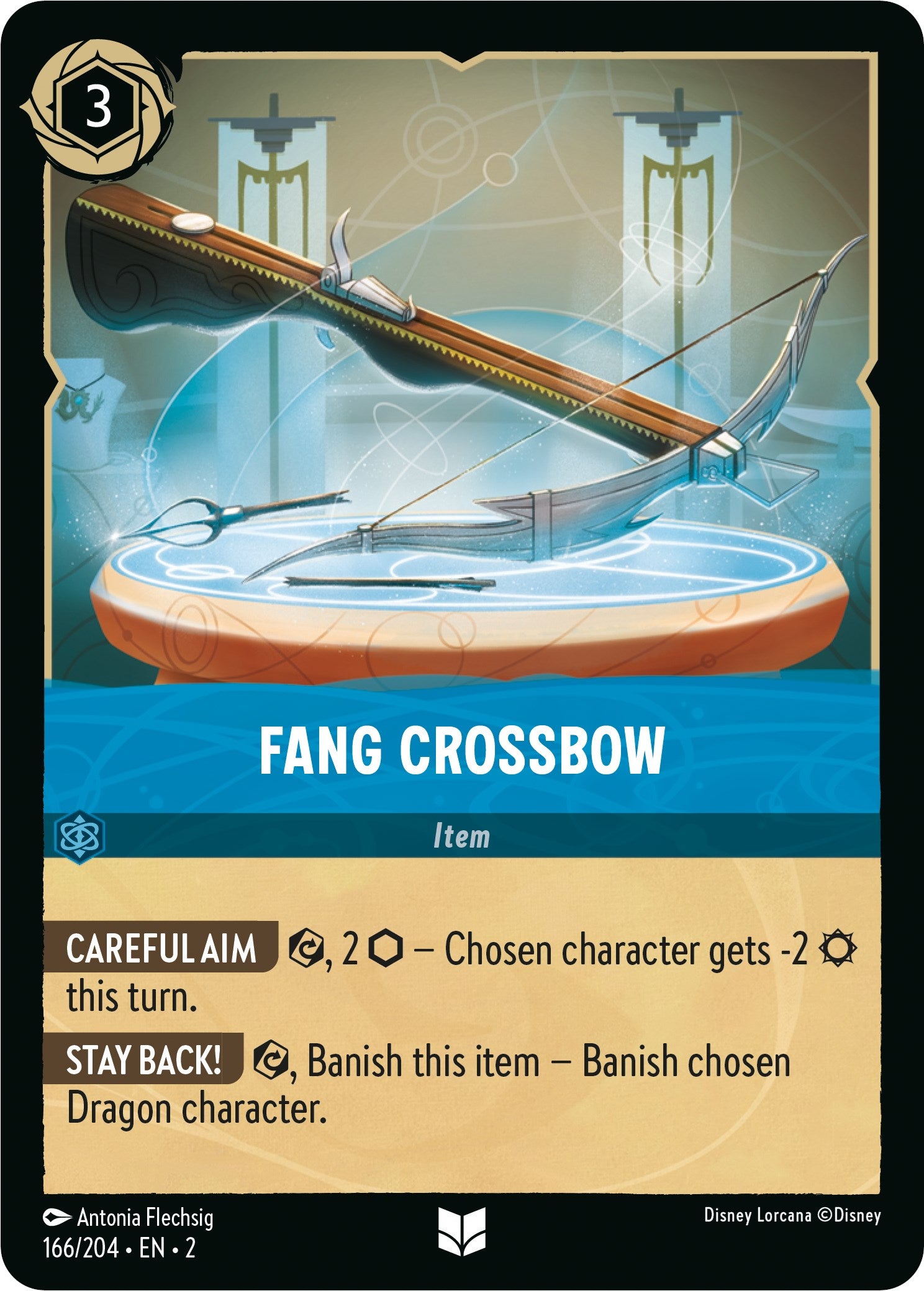 Fang Crossbow (166/204) [Rise of the Floodborn] | Gamers Paradise