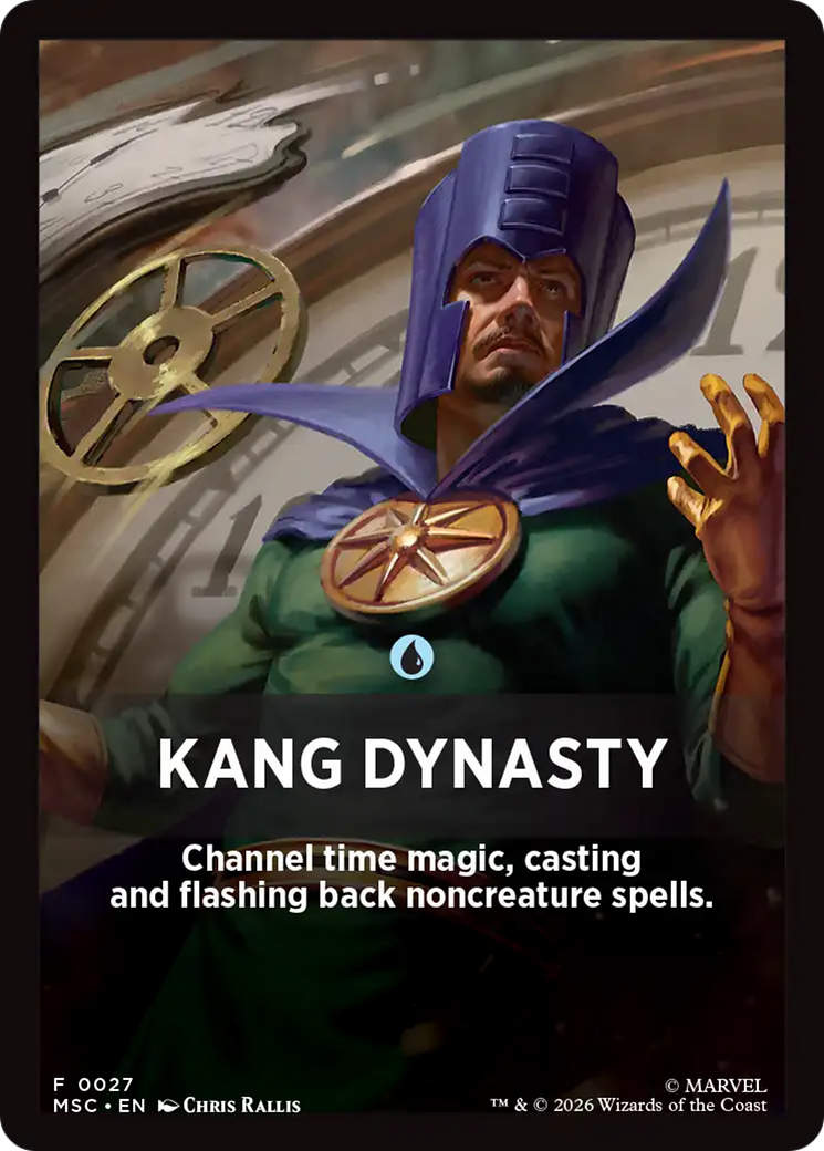 Kang Dynasty Theme Card [Marvel Super Heroes Commander] | Gamers Paradise