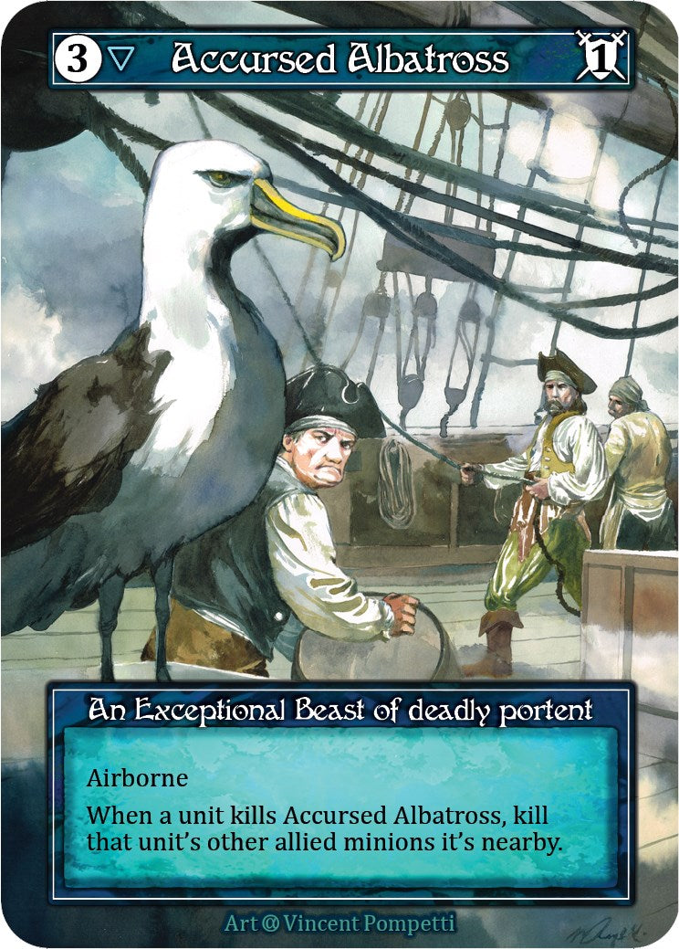 Accursed Albatross (Foil) [Alpha] | Gamers Paradise