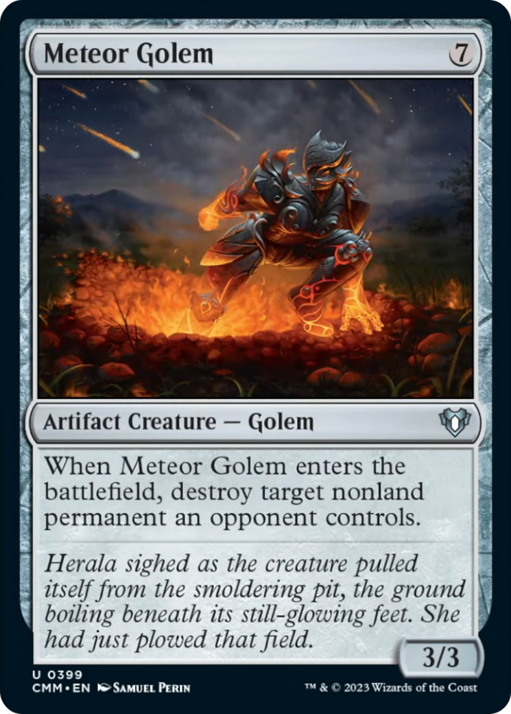 Meteor Golem [Commander Masters] | Gamers Paradise